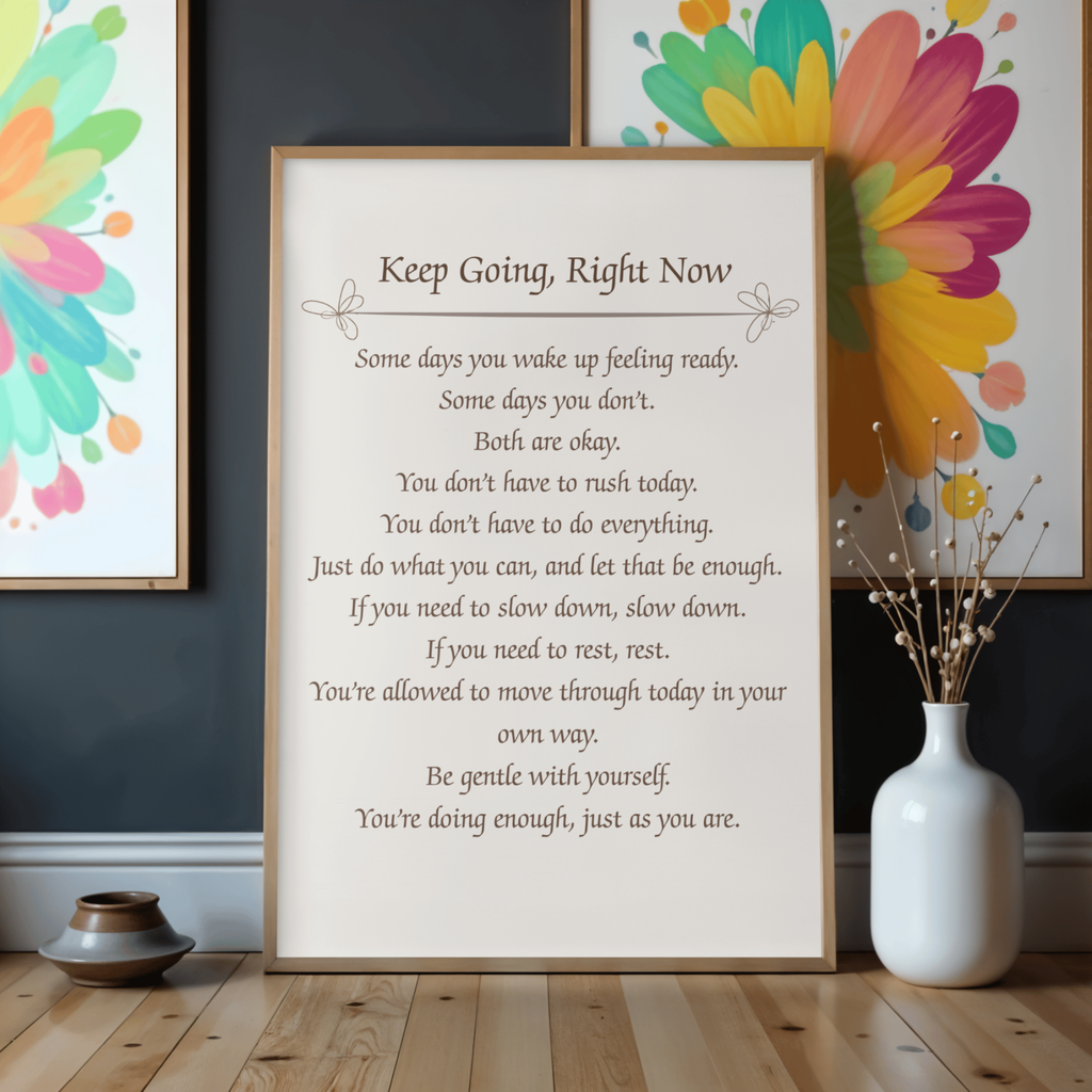 Keep Going - Printable Wall Art (Digital Download)